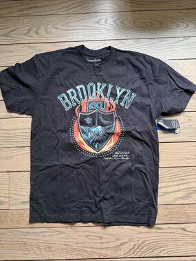 NWT NBA Brooklyn Nets HBCU Graphic Tee - Black